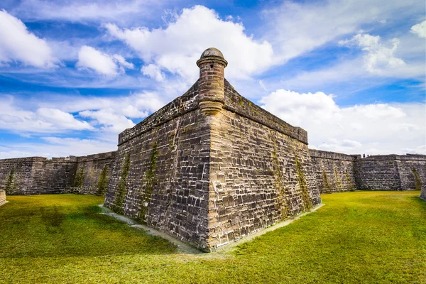 Fort w st. augustine — Zdjęcie stockowe