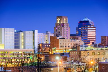 Durham, North Carolina manzarası
