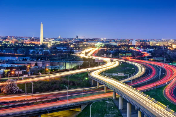 Washington, D.C. Skyline — Stock Photo, Image