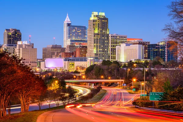 Raleigh North Carolina Skyline — Zdjęcie stockowe