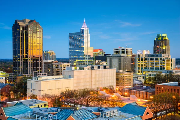 Raleigh, Carolina do Norte Skyline — Fotografia de Stock
