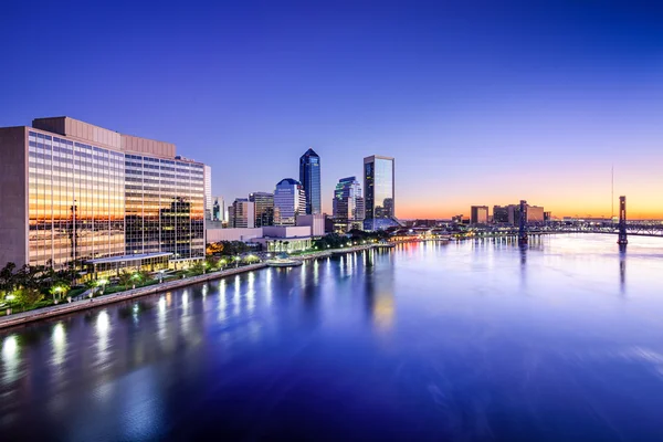 Panoramę Jacksonville — Zdjęcie stockowe