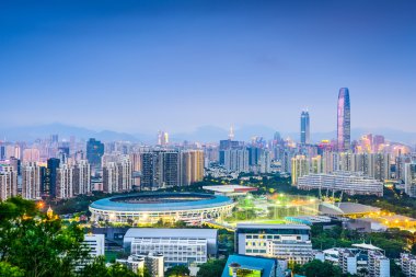Shenzhen Çin Cityscape