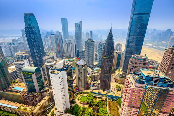Paisagem urbana de Chongqing — Fotografia de Stock