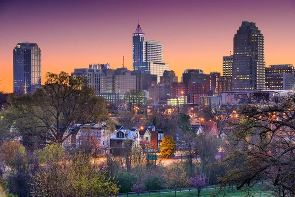 Skyline di Raleigh North Carolina — Foto Stock