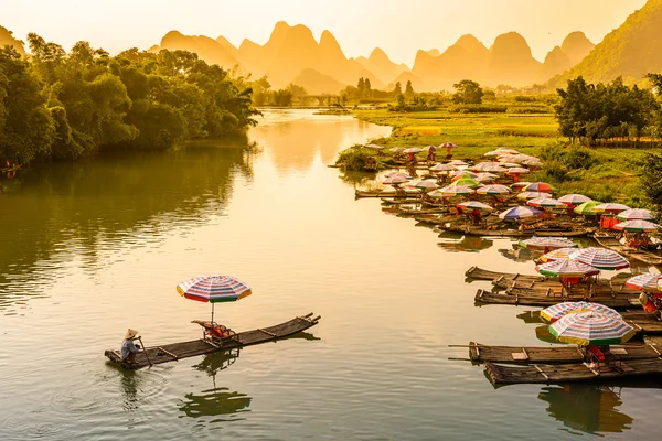 Li folyón, Kína — Stock Fotó