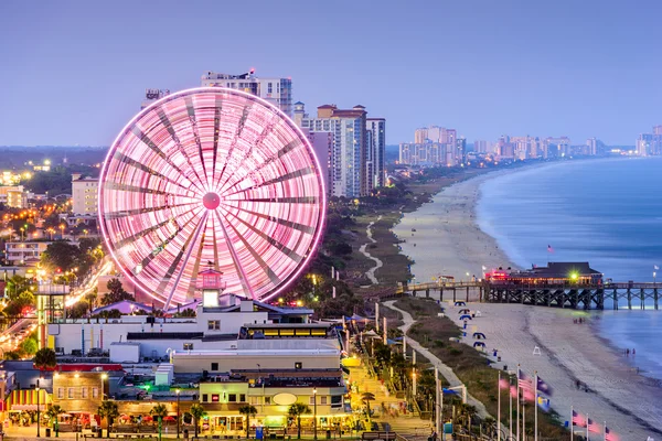 Myrtle Beach Skyline — Stockfoto