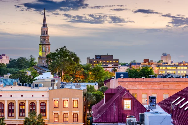 Skyline van Charleston — Stockfoto