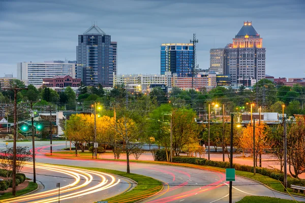 Greensboro Skyline — Stock Photo, Image