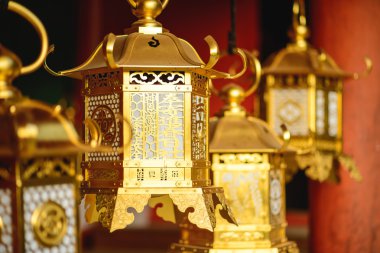 Nara içinde Japon lambaları