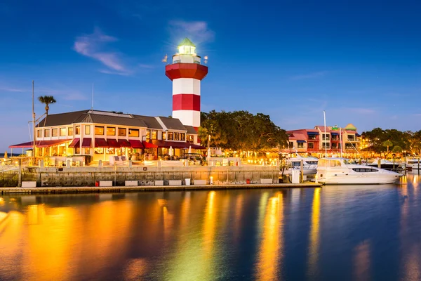 Hilton Head, South Carolina Lighthouse — Zdjęcie stockowe