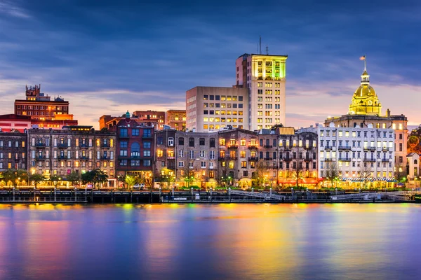 Savannah Skyline — Fotografia de Stock