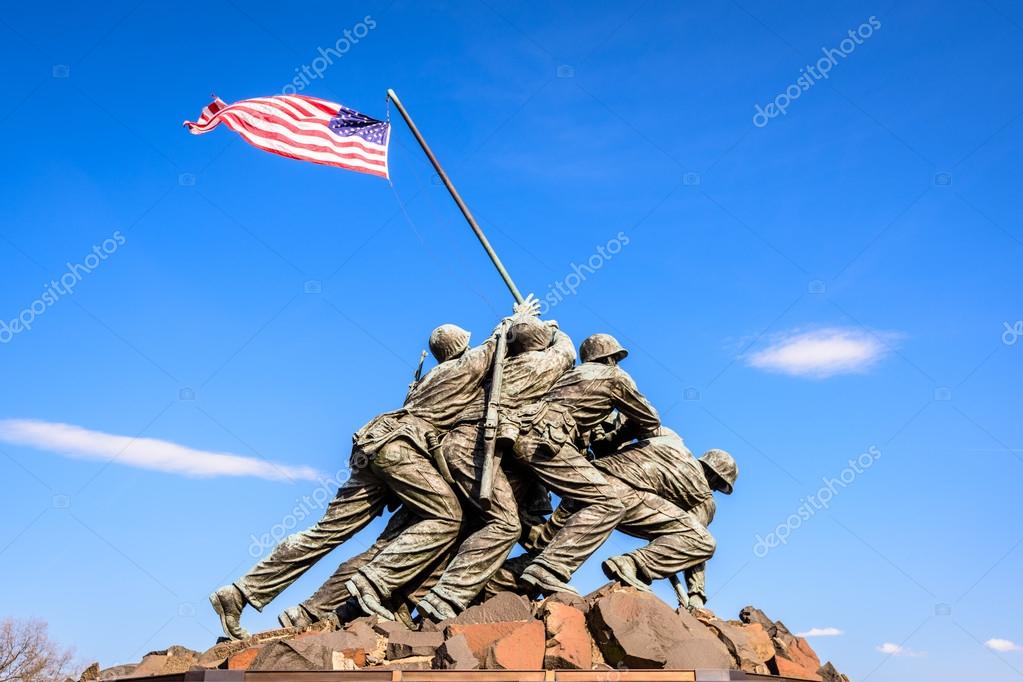 United States Marine Corps War Memorial Arlington Virgina