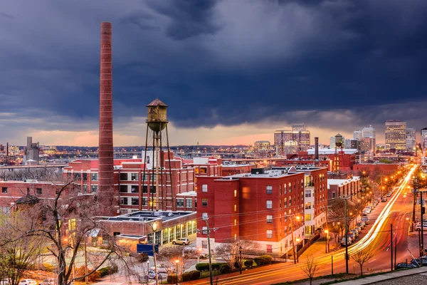 Skyline de Richmond — Fotografia de Stock