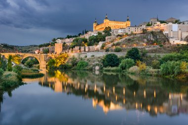 Toledo İspanya manzarası
