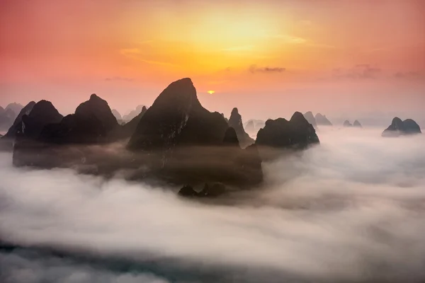 Montañas Karst de China — Foto de Stock