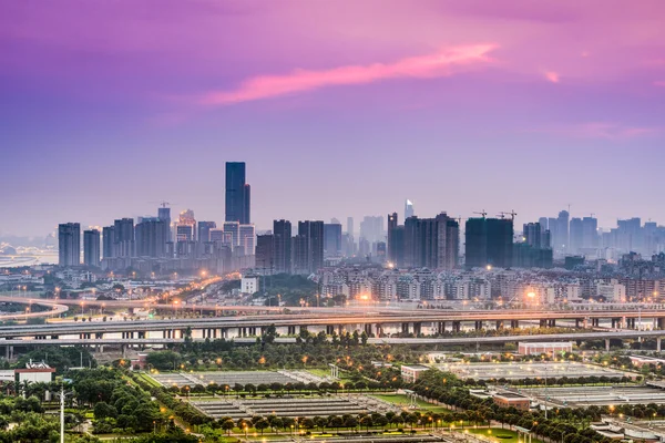 Fuzhou Cina Cityscape — Foto Stock