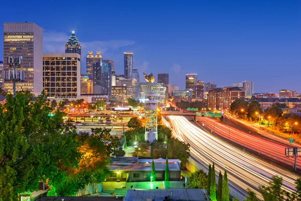 Horizonte de Atlanta — Foto de Stock