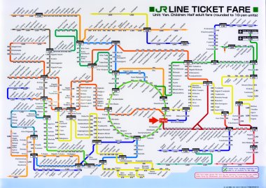 Tokyo Metro haritası