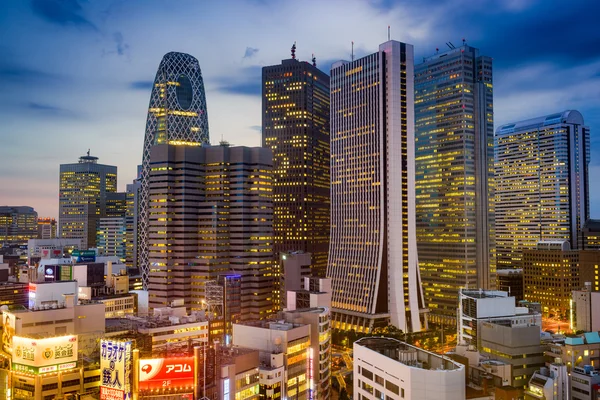 Shinjuku Office Buildings in Tokyo — Stock Photo, Image