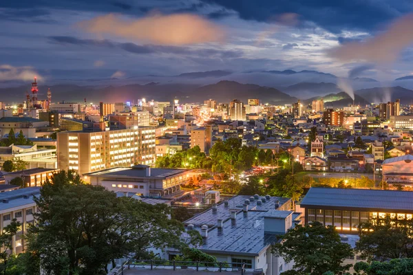 Skyline Tottori Японії — стокове фото