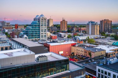 Kitchener, Ontario, Kanada şehir merkezi..