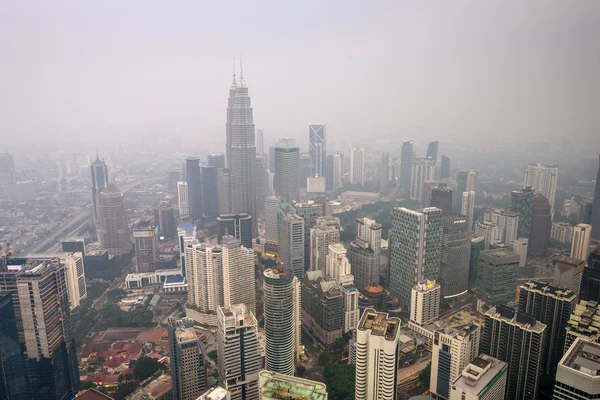 Kuala Lumpur Haze — Stock Photo, Image