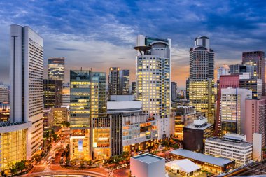 Osaka, Japonya cityscape