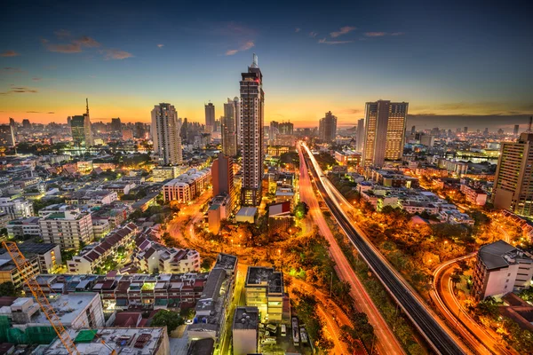 Бангкок, Таиланд Skyline — стоковое фото