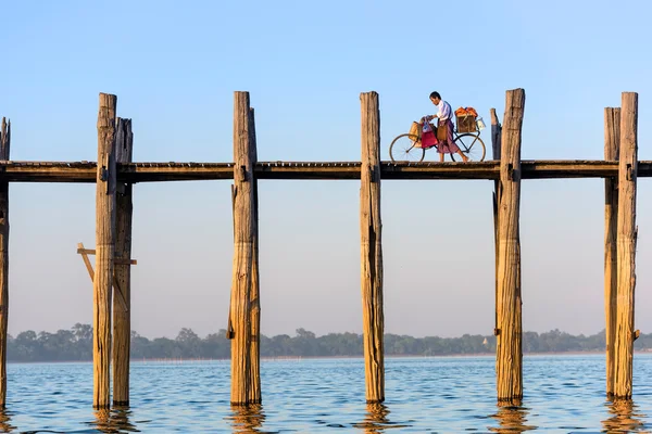 U Bein Bridge — Stock Photo, Image