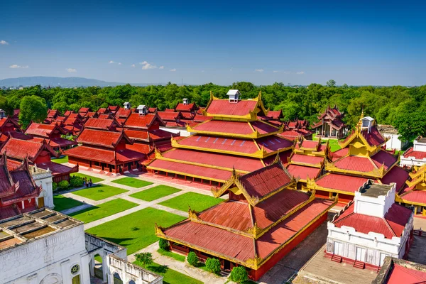 Palazzo Reale di Mandalay — Foto Stock