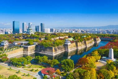 Osaka, Japonya manzarası