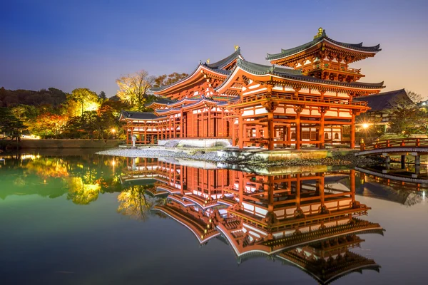 Byodoin Phönix Halle von Kyoto — Stockfoto