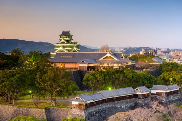 Castillo de Kumamoto, Japón — Foto de Stock