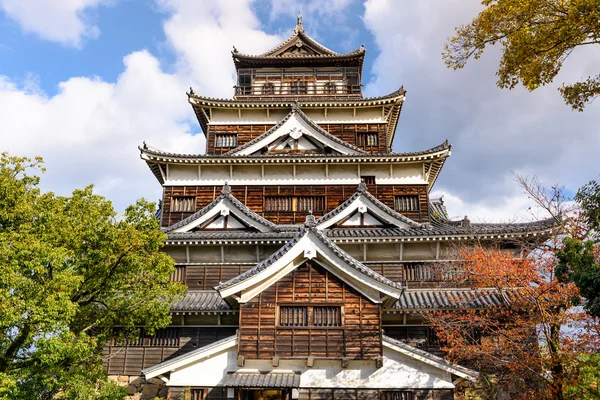 Castelo de Hiroshima Japão — Fotografia de Stock