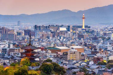 Kyoto, Japonya manzarası