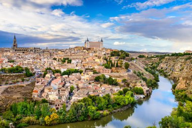 Toledo, İspanya eski şehir