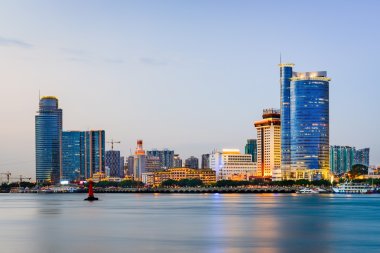 Xiamen China Skyline clipart