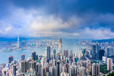 Hong kong manzarası