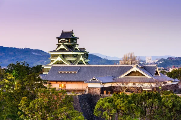 Kumamoto, Japán Castle — Stock Fotó