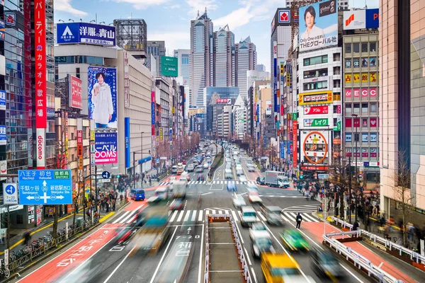 新宿、東京の街並 — ストック写真