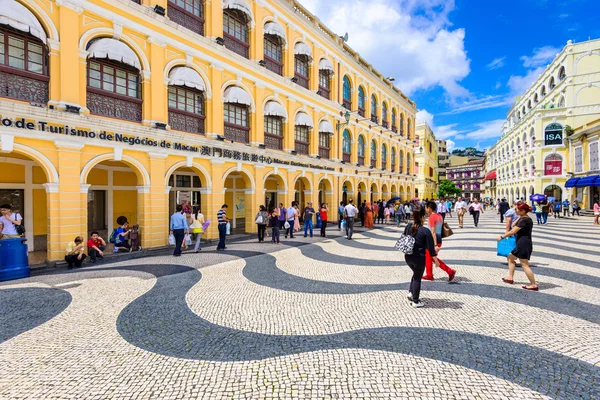 Macao, Čína Plaza — Stock fotografie