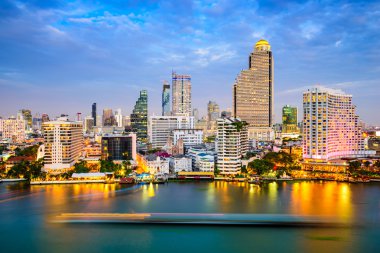 Bangkok Thailand Skyline clipart