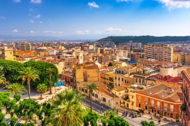 Cagliari, İtalya Cityscape