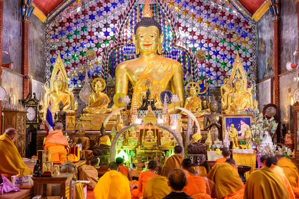 Chiang Mai szerzetesek — Stock Fotó