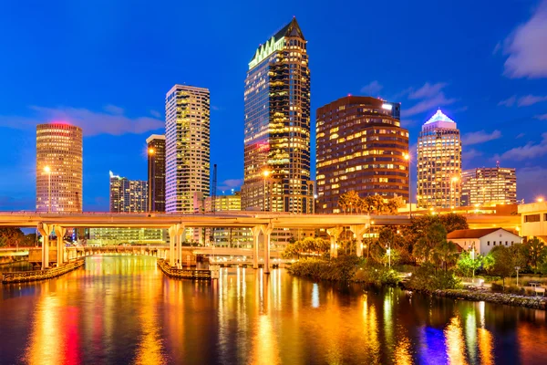 Tampa, florida panoramę — Zdjęcie stockowe