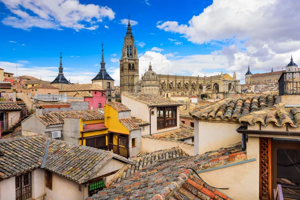 Toledo, spanien skyline — Stockfoto