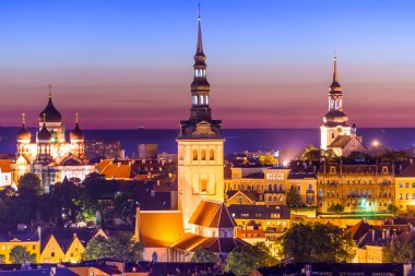 Tallinn Estonya Twilight