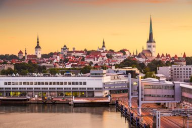 Tallinn, Estonya manzarası