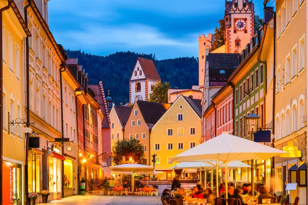 Fussen, Germania centro storico — Foto Stock